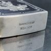Bật Lửa Bạc Thái Đúc Nguyên Khối SX Thủ Công Thập Niên 1960s BK16