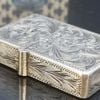 Bật Lửa Bạc Ý Đúc Nguyên Khối SX Thủ Công Thập Niên 1940s BK22