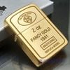 BẬT LỬA ZIPPO  BRASS REPLICA 1941 ZIPPO FANCY GOLD ZKB42