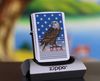 BẬT LỬA ZIPPO CHROME SƠN HẤP NHIỆT CHỦ ĐỀ ĐẠI BÀNG ĐỜI XI NĂM 1995 ZL46