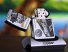 BẬT LỬA ZIPPO CHROME BÓNG SƠN HẤP NHIỆT CHỦ ĐỀ ĐẦU MÁY XE LỬA ĐỜI XVI NĂM 2000 ZL56