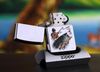 BẬT LỬA ZIPPO CHROME BÓNG SƠN HẤP NHIỆT CHỦ ĐỀ CÂU CÁ ĐỜI XVI NĂM 2000 ZL51