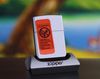 BẬT LỬA ZIPPO CHROME BÓNG SƠN HẤP NHIỆT CHỦ ĐỀ MÁY BAY ĐỜI IX NĂM 1993 ZL36