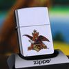 BẬT LỬA ZIPPO CHROME BÓNG SƠN HẤP NHIỆT CHỦ ĐỀ HÃNG BIA ĐỜI VIII NĂM 1997 ZL6