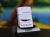 BẬT LỬA ZIPPO CHROME BÓNG SƠN HẤP NHIỆT CHỦ ĐỀ MÁY BAY ĐỜI VIII NĂM 1992 ZL35