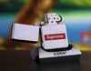 BẬT LỬA ZIPPO CHROME VINTAGE CHỦ ĐỀ SUPREME ĐỜI XIV NĂM 1998 ZL138