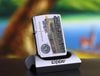 BẬT LỬA ZIPPO CHROME BÓNG SƠN HẤP NHIỆT CHỦ ĐỀ ĐẦU MÁY XE LỬA ĐỜI XV NĂM 1999 ZL57