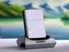 BẬT LỬA ZIPPO CHROME BÓNG CHỦ ĐỀ WILD WEST CAO BỒI CƯỠI NGỰA ĐỜI VIII NĂM 1992 ZL16
