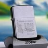 BẬT LỬA ZIPPO CHROME CHỦ ĐỀ NỮ THẦN TỰ DO ĐỜI VIII NĂM 1992 ZL140