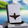 BẬT LỬA ZIPPO CHROME EMBLEM BINH CHỦNG HOA KỲ ĐỜI IX NĂM 1993 ZL84