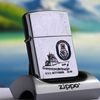BẬT LỬA ZIPPO CHROME TẦU CHIẾN ĐỜI XIV NĂM 1998 ZL70