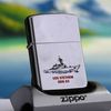 BẬT LỬA ZIPPO CHROME BÓNG TÀU CHIẾN ĐỜI X NĂM 1994 ZL106