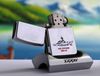 BẬT LỬA ZIPPO CHROME BÓNG TÀU CHIẾN ĐỜI X NĂM 1994 ZL106
