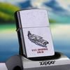 BẬT LỬA ZIPPO CHROME BÓNG TẦU CHIẾN ĐỜI XVI NĂM 2000 ZL74