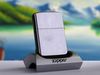 BẬT LỬA ZIPPO CHROME BÓNG CON DẤU TỔNG THỐNG HOA KỲ ĐỜI III NĂM 1987 ZL77
