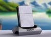 BẬT LỬA ZIPPO CHROME BÓNG TẦU CHIẾN ĐỜI IV NĂM 1988 ZL90