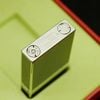 D174 -  Bật Lửa Dupont Sơn Mài Đen Viền Trắng