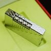 D179 -  Bật Lửa Dupont Vân Kim Cương Màu Trắng