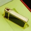D180 -  Bật Lửa Dupont Sơn Mài Đen Mạ Vàng