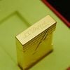 D181 - Bật Lửa Dupont 007 Khắc Chéo Mạ Vàng