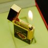 D169 - Bật Lửa Dupont Sơn Mài Đen Tình Nhân
