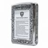 Bật lửa Zippo Bạc nguyên khối Game of Thrones New 5 mặt - ZB28
