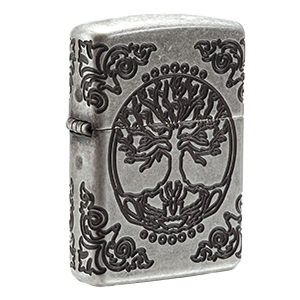 Bật Lửa Zippo 29670 – Zippo Armor Multicut Tree of Life Antique Silver Z263