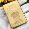 BẬT LỬA ZIPPO VINTAGE BRASS KHÔNG CHẶT GÓC CHỦ ĐỀ TỔNG THỐNG HOA KỲ RẤT HIẾM ĐỜI V LA MÃ SẢN XUẤT 1989 - ZQH11