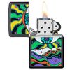 Zippo Black Light Eye Design – 49699 Mã Sản Phẩm ZM35