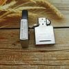 BẬT LỬA ZIPPO SATIN EMBLEM LOGO KỶ NIỆM 50 NĂM THÀNH LẬP HÃNG NĂM 2014 Z102
