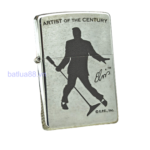 BẬT LỬA ZIPPO CHROME SƠN HẤP NHIỆT CHỦ ĐỀ ÂM NHẠC NĂM 2001 Z104