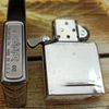 BẬT LỬA ZIPPO MẠ NIKEN BÓNG CHỦ ĐỀ BE THERE  NĂM 2002 Z110