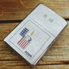 BẬT LỬA ZIPPO CHROME SƠN HẤP NHIỆT CHỦ ĐỀ ZIPPO CỜ MỸ NĂM 2003 Z111