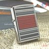 BẬT LỬA ZIPPO CHROME BÓNG VÂN GỖ NỔI DÀNH RIÊNG HÚT TẨU PIPE Z124