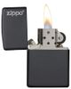 BẬT LỬA ZIPPO SƠN TĨNH ĐIỆN ĐEN LOGO ZIPPO Z134