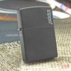 BẬT LỬA ZIPPO SƠN TĨNH ĐIỆN ĐEN LOGO ZIPPO Z134