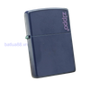BẬT LỬA ZIPPO SƠN TĨNH ĐIỆN XANH TÍM THAN LOGO ZIPPO Z138