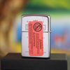 BẬT LỬA ZIPPO CHROME BÓNG KHẮC CNC NĂM 2008 Z14