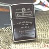 BẬT LỬA ZIPPO CHROME BÓNG KHẮC CNC NĂM 2008 Z14