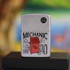 BẬT LỬA ZIPPO MẠ SATIN CHỐNG XƯỚC CHỦ ĐỀ CƠ KHÍ NĂM 2001 Z15