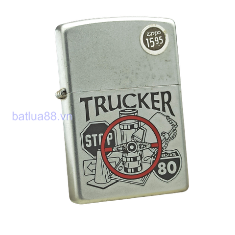 BẬT LỬA ZIPPO MẠ SATIN CHỐNG XƯỚC CHỦ ĐỀ CƠ KHÍ NĂM 2003 Z16