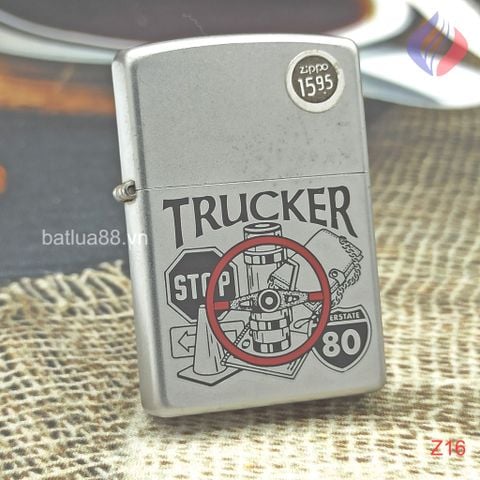 BẬT LỬA ZIPPO MẠ SATIN CHỐNG XƯỚC CHỦ ĐỀ CƠ KHÍ NĂM 2003 Z16