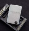 BẬT LỬA ZIPPO ĐỜI III LA MÃ SẢN XUẤT NĂM 1987 CỐT ĐỒNG MẠ CHROME TRƠN PHAY XƯỚC 2 MẶT - ZL274