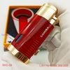 BỘ BẬT LỬA KHÒ XÌ GÀ 3 TIA + DAO CẮT + GẠT TÀN ( CIGAR ) COHIBA CÁC MẦU BKDG-08