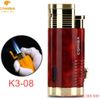 BẬT LỬA KHÒ XÌ GÀ ( CIGAR ) 3 TIA COHIBA NHIỀU MẦU K3-08