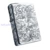 BẬT LỬA ZIPPO BẠC ĐÚC NGUYÊN KHỐI STERLING CAO CẤP KHẮC RỒNG QUẤN QUANH 4 MẶT  - ZB25