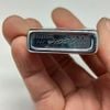 ZC36 – ZIPPO CỔ ĐỜI VẠCH XÉO SẢN XUẤT NĂM 1976 TRƠN 2 MẶT