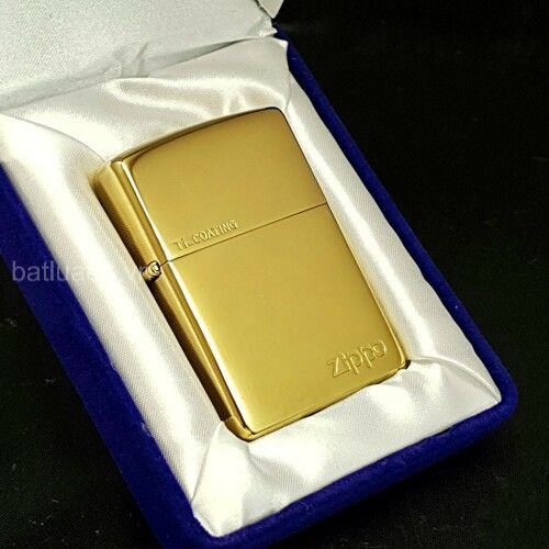 BẬT LỬA ZIPPO TITANIUM COATING GOLD NĂM 2008 ZL276 – KENTSHOP