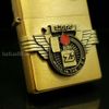 BẬT LỬA ZIPPO BRASS EMBLEM ĐAI LOGO BẬT LỬA ZIPPO ĐỜI XIV LA MÃ SẢN XUẤT NĂM 1998 - ZL264