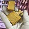 BẬT LỬA ZIPPO MẠ VÀNG DẦY 18K GOLD PLATED VÂN KIM CƯƠNG TRÁM ZN108